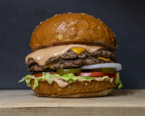 Classic beef burger