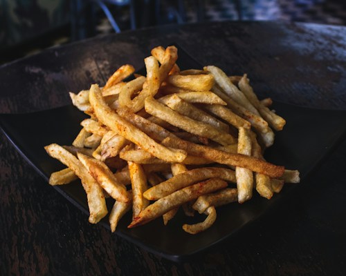 Golden french fries